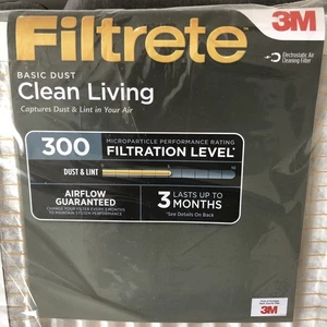 3M Filtrete 14x30x1 MERV 5, MPR 300, 3 Monatsfilter, 6er Pack - Bild 1 von 3