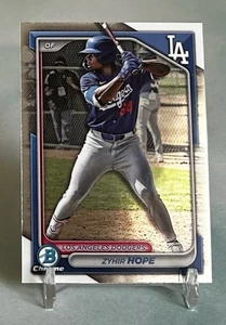 Zyhir Hope 2024 Bowman Draft Chrome #BDC-139 Los Angeles Dodgers - Bild 1 von 3