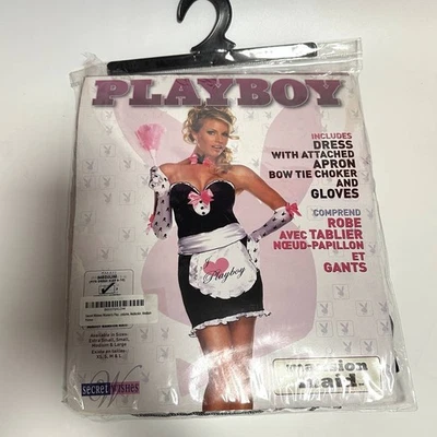 Playboy Sexy Mansion Maid Medium Costume  - Image 1 of 3
