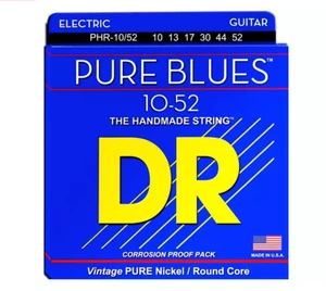 Muta Corde DR Pure Blues 10-52 Electric Guitar - Foto 1 di 1