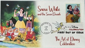 BDAOCITW KSC Cachets 3915 The Art of Disney Snow White and the Seven Dwarfs  - Picture 1 of 2