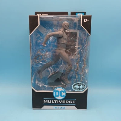 Boneco de ação McFarlane Toys DC Multiverse The Flash cinza 7" novo lacrado  - Imagem 1 de 3