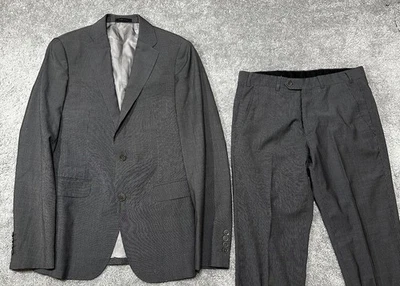 Armani Collezioni Men’s Suit 36 Pin Stripes Luxury 30x31  - Image 1 of 4