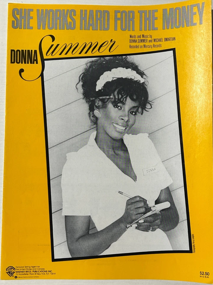 donna verano trabaja duro por el dinero partituras Foto 1 de 1