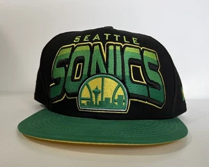 Gorra Seattle Supersonics Mitchell Ness Hardwood Classics 9Fifty Snapback L/XL - Imagen 1 de 21