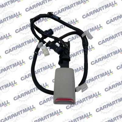 2004-2009 LEXUS RX330 RX350 FRONT LEFT SIDE SEAT BELT BUCKLE GRAY E067902 OEM - Image 1 of 4