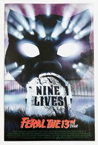 Cubierta Feral #13 B 2024 (Tony Fleecs & Trish Forstner) variante homenaje viernes 13 - Imagen 1 de 2