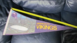 Vintage Minnesota Vikings Pennant - Picture 1 of 6