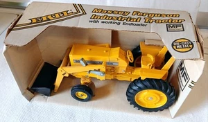 Vintage 1/16 Ertl Massey Ferguson 50E Utility Loader Tractor Farm Toy New In Box - Picture 1 of 6