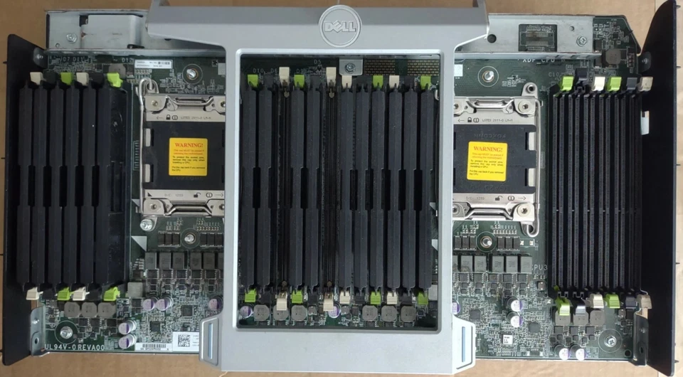 Dell 8HJ4P / 3H7KD PowerEdge R820 Server CPU / Memory Expansion Riser Board - Image 1 of 3