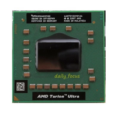 AMD Turion X2 Ultra ZM-85 TMZM85DAM23GG 2.3GHz Socket S1 CPU Processor - Image 1 of 4