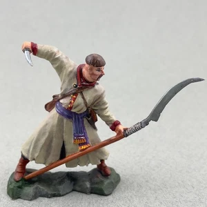 Ukrainian Cossack figure 54 mm 1/32, Painted tin miniature, Collectible soldier - Picture 1 of 9