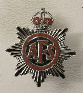 Distintivo copri pulsante vigili del fuoco ausiliario obsoleto (B10C-22) J Pinches Londra - Foto 1 di 7