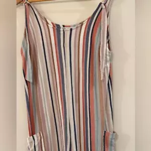 Striped Multicolor Jumpsuit - Picture 1 of 5