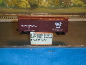 CON-COR N SCALE #0001-01001E 40' STEEL BOX CAR PENNSYLVANIA #47011 - Picture 1 of 3