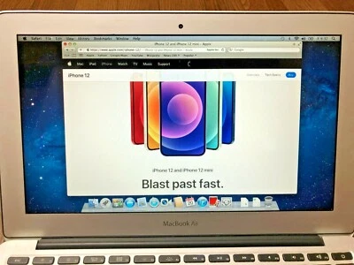 Apple MacBook Air MC968J/A Mid 2011 Core i5 A1370 11.6 inch Laptop Full Bundle - Image 1 of 4