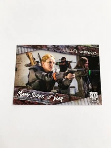 Satellite Compound Many Sides of War 2018 Topps Walking Dead stagione 8 parte 1 - Foto 1 di 2