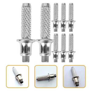 8 Pcs Retractable Mountaineering Stick Tip Hiking Pole Professional Work Man - Picture 1 of 11