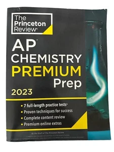 Princeton Review AP Chemistry Premium Prep 2023:7 Practice Tests & Content Revie - Picture 1 of 8