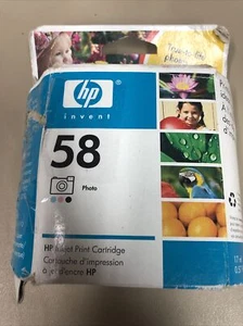 Genuine OEM HP 58 (Photo) Ink Cartridges HP58 NEW - Picture 1 of 4