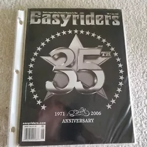 Easyriders Motorcycle Magazine June 2006 #396 1971 - 2006 Anniversary issue VG+ - Picture 1 of 3