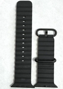 Bracelet Apple Ocean pour montre Ultra/Ultra 2 taille unique (49 mm) noir - Photo 1 sur 5