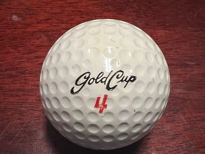 Pelota de golf Dunlop Gold Cup vintage (M-1-10) Foto 1 de 4