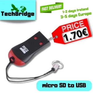 Memory Card Reader Adapter Micro SD SDHC USB 2.0 - Bild 1 von 8