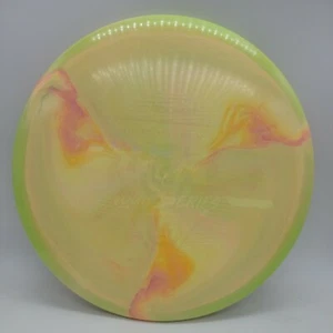 Discraft 2022 Chris Dickerson Tour Series Buzzz - Yellow Green Pink Swirl/Ghost - Picture 1 of 3