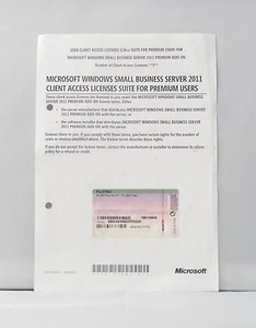 5 usuarios / usuarios CAL para MS Windows SBS Small Business Server 2011 Premium - Imagen 1 de 1