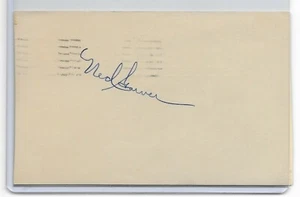 1953 Ned Garver Autograph GPC - Picture 1 of 1