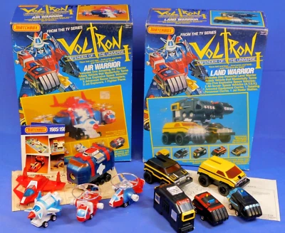 VOLTRON I VEHICLE FORCE LAND & AIR WARRIOR 1984 MATCHBOX UNUSED W/BOXES - Image 1 of 4
