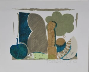 Peter Tomschiczek /Siebdruck / sehr selten !!/handsigniert /1973/ 4 - Picture 1 of 2