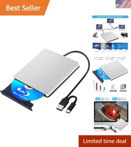 Unidad Bluray externa compatible lectura y escritura - Imagen 1 de 8