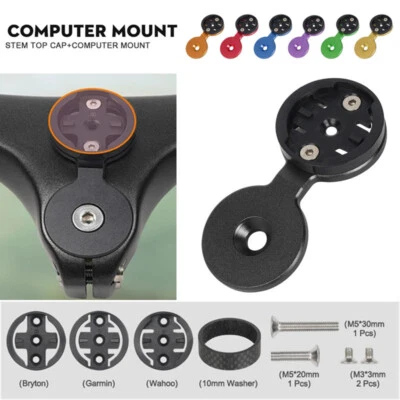 Bike Bicycle Stem GPS Computer Metal Extension Mount for Garmin Bryton iGPSPORT - Image 1 of 4