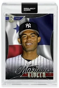 Topps Project 2020 Karte #151 Mariano Rivera von Ben Baller mit Box & Luftpolsterfolie - Bild 1 von 3