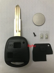 Funda con llavero de 2 botones para Toyota Yaris 2005 2006 2007 2008 2010 2011 - Imagen 1 de 6