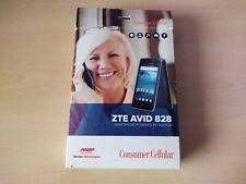 ZTE AVID Z828 - Consumer Cellular - 8GB Tested Works