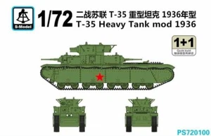 S-Model SM-PS720100 1/72 T-35 Heavy Tank Mod.1936 - Foto 1 di 1