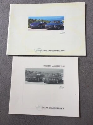 Jaguar & Daimler Range 1998 brochure & Price list Brochure in VGC  - Image 1 of 4