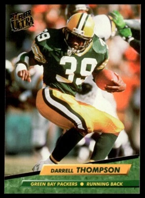 1992 Ultra Darrell Thompson Green Bay Packers #137 - Image 1 of 2