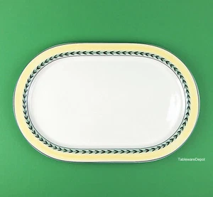 Villeroy & Boch MAINTENON: 14" Oval Platter, SUPERB! Easy, Yellow & Green SUPERB - Picture 1 of 3
