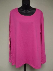 NEW Florida State Seminoles Womens Size 18/20 (plus size) Pink Long Sleeve Shirt - Picture 1 of 6