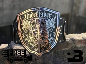 New Undertaker Heavyweight Wrestling Championship Belt 2mm Brass - Picture 1 of 6