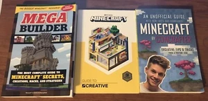 Minecraft Bücher Lot (3) - EUC Mega Builder Concrafter Mojang Creative  - Bild 1 von 7