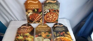 Set/5 Vtg International Recipe Collection Books Italian Mexican German Chinese + - Picture 1 of 12