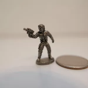 MONOPOLY STAR WARS CLASSIC TRILOGY EDITION HANS SOLO PEWTER TOKEN. USED - Picture 1 of 3