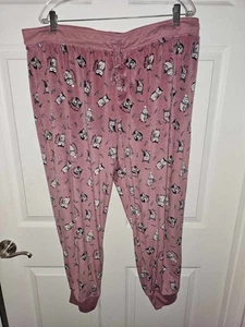 SECRET TREASURES 2X LEICHTE FLANELL PJ EULEN HOSE braun mit Taschen - Bild 1 von 2