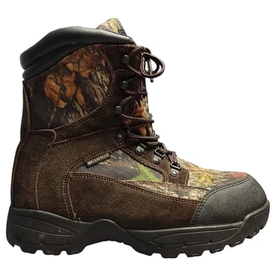 Texas Steer Hiking Boots Men 11W Brown Mossy Oak Waterproof Thinsulate Gore-Tex - Image 1 of 4