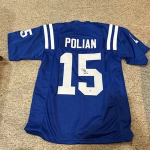 INDIANAPOLIS COLTS- BILL POLIAN SIGNED AUTOGRAPH JERSEY PSA DNA COA HOF GM - Picture 1 of 7